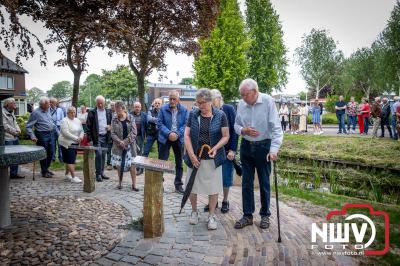 Nieuwe namenmonumenten eren oorlogsslachtoffers in gemeente Elburg - © NWVFoto.nl